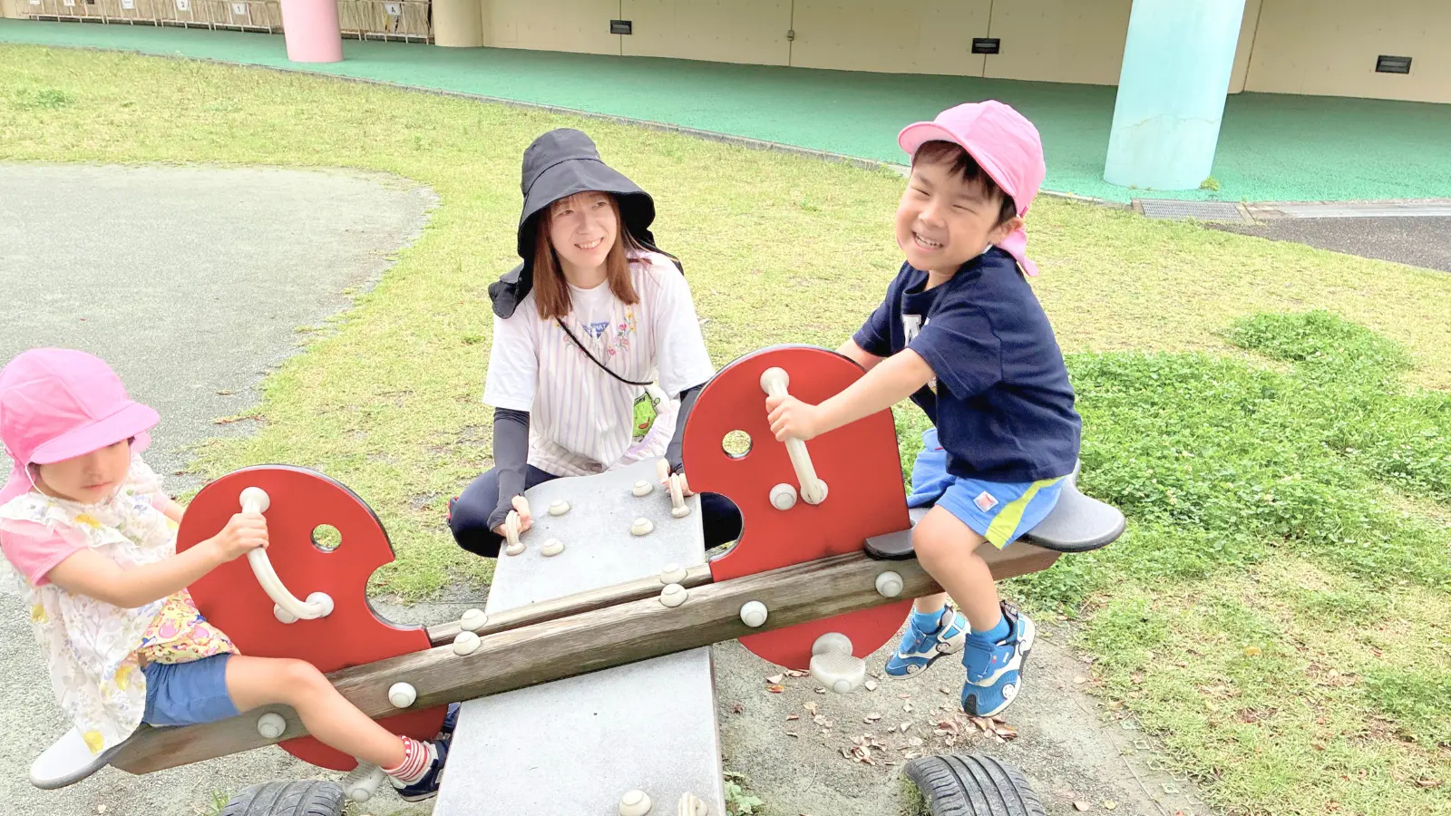 子どもとの触れ合い